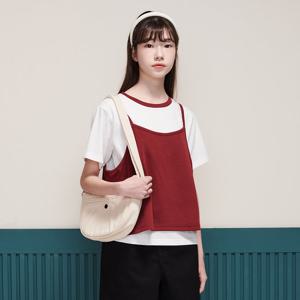 [에꼴리에] 여자 여름이월 4부뷔스티에레이어드티(25B5452)