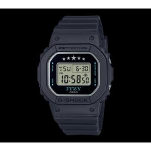 [지샥]GMD-S5610IT-1DR JJ 한정판 ITZY 콜라보 스퀘어 방수시계