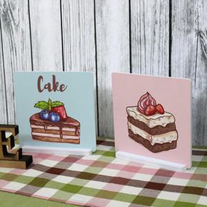 아트박스/꾸밈 tg215-스탠드액자2P_조각케이크