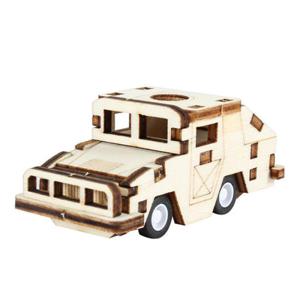 아트박스/퍼즐사랑 아기 목재 입체퍼즐 - 영공방 달려라 험비