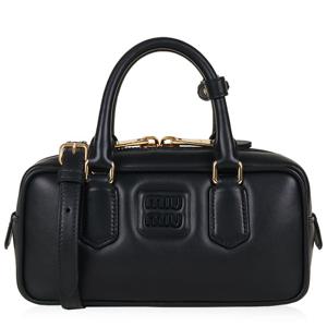 미우미우 25FW 여성 아르카디 토트백 블랙 5BB142 ACR3 F0002