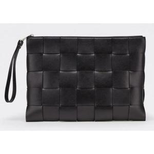 보테가베네타 클러치 파우치 649616VBWD3 8803 Black silver 880