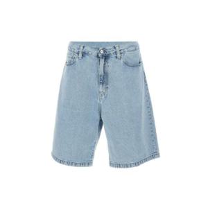 칼하트 WIP 데님 숏팬츠 I0304690135 BLUE BLEACHED DOM