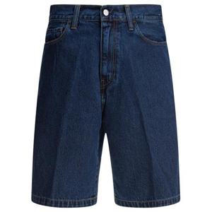 칼하트 WIP 데님 숏팬츠 I0304690106 BLUE STONE WASHED DOM