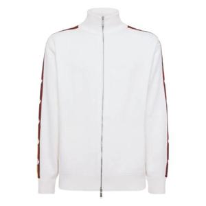 디스퀘어드2 로고 테이프 집업 스웨트셔츠 S74HA1559D13132