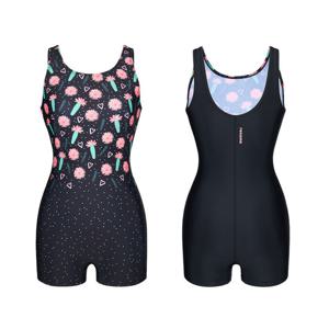 [레노마수영복] 여성 아쿠아 2부 반신 수영복 LS2F864_BK