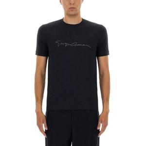 조르지오 아르마니 반팔 티셔츠 6GST56 SJP4ZUBSG BLUE