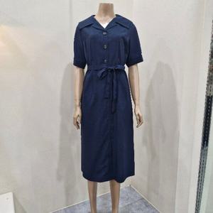 [더아이잗]더아이잗 버튼 장식 세일러 칼라 원피스 IR6M0OP911