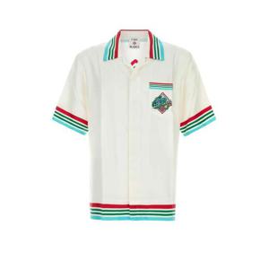 카사블랑카 반팔 셔츠 UMS25SH00306 CASAWORLD