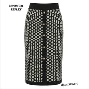[미니멈]MD 패턴 니트 스커트  MD MXDAKS9170_CJ