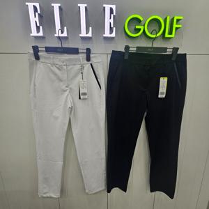 [엘르골프]여성  봄 여름 뒷오비 포인트 일자핏 팬츠6J41651I_D