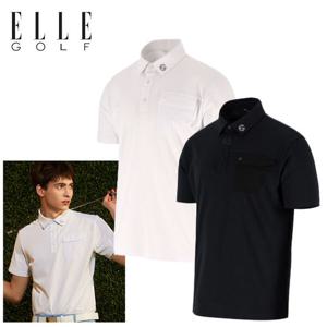 [엘르골프]남성 앞포켓 포인트 폴로 티셔츠 6J35209_DJ
