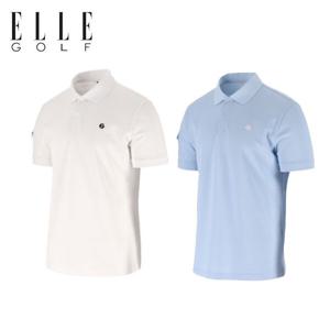 [엘르골프]남성 소매주머니 클래식 폴로 티셔츠 6J35202_DJ