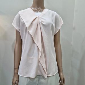 [더아이잗]더아이잗 브이넥 드레이프 블라우스 IR6A0BL301