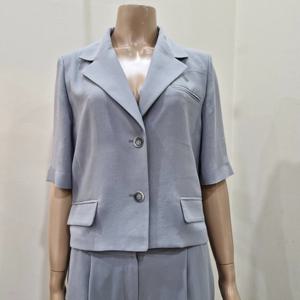 [더아이잗]더아이잗 미니멀 백 밴딩 크롭 재킷 IR6A0JK301