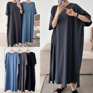 원피스 OPS 빅사이즈 머스트헤브롱 반팔 504U372S 여성 505