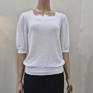 [더아이잗]더아이잗 스퀘어 넥 풀오버 니트 IP5M1PO741