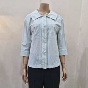 [더아이잗]더아이잗 스티치 포켓 백 스프링 블라우스 IP5A0BL231