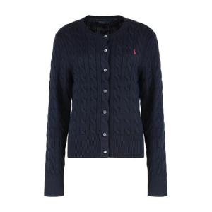 폴로 랄프로렌 폴로 자수 케이블 니트 가디건 211971868008 BLUE