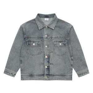 에꼴리에 세이브존03 스톤 블루 워크 데님 자켓 25A1501-BL