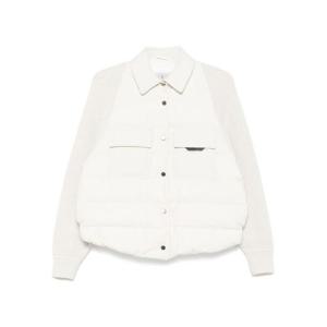 브루넬로 쿠치넬리 코튼 캔버스 다운 재킷 MD5997695C1709