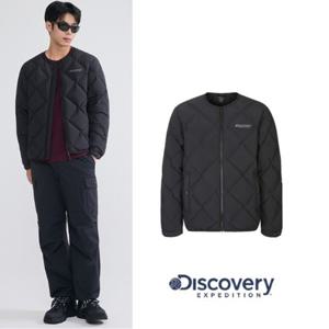 디스커버리 2025F W 겨울  남성 디하스 U넥 튜브 다운 경량패딩