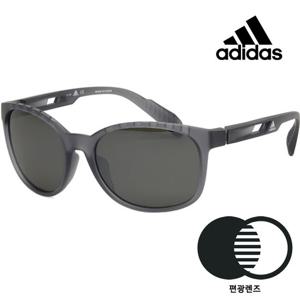 아디다스 스포츠 편광 선글라스 그레이 스퀘어 낚시 골프 레저 패션 SP0011 20D