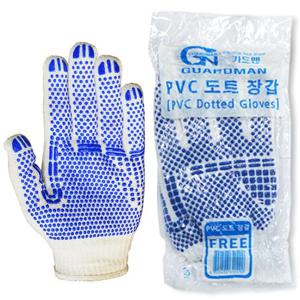 도트 면장갑 47g 100개입 목장갑 작업 안전장갑