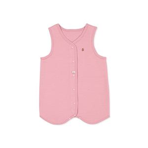 [오가닉맘]핑리면모달누빔수면조끼 MKZLSV05