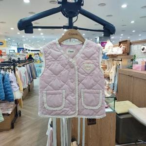 치크 sh06 리본 경량조끼 CKVW25W1G