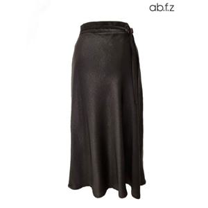 [에이비에프지]반 밴딩 A라인 롱 스커트 APZ4QS32J