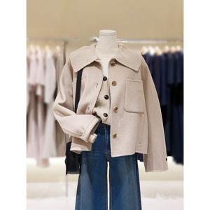 [숲]빅니트카라 핸드메이드 자켓  SBAJK351