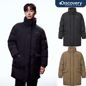 디스커버리 25FW 신상/할인 남성 하이넥 사파리 다운 롱패딩 롱다운/나일론/그라핀/세미오버핏 DMDJ5O056