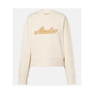 몽클레어 로고 코튼 스웨트셔츠 P01100888