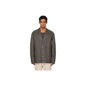 26 SS 릭오웬스 남성 그레이 콘코르디안 LS 퀼팅 라이너 다운 재킷 252232M180003