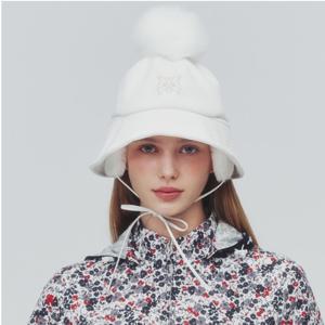 [링스골프]여성 코듀로이 방울 버킷햇 L21E4CP259-BP