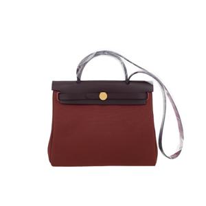 [엘러브] 에르메스 에르백PM 루즈아쉬/에벤 금장 W각인 5HB0601