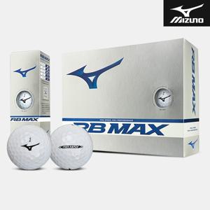 미즈노 RB MAX 골프볼[남여공용][화이트][3피스 12알][5N733112D]
