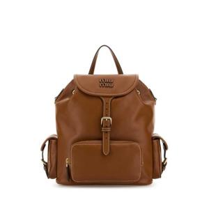 미우미우 백팩 5BZ042 2CRW F0046 COGNAC DOM