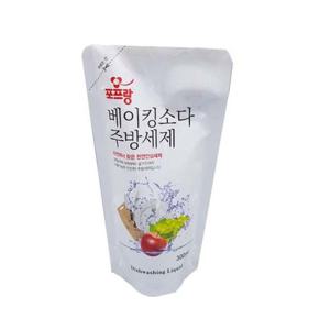 베이킹소다 주방세제 리필 300ml 1종세척제 주방세제 세척 설겆이