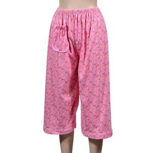 주머니 순면 넉넉한 엄마 할머니8부 파자마