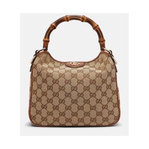 구찌 Gucci Diana GG 캔버스 스몰 토트 백 P01117998