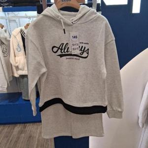 Sfit HC04 밑단배색후드와이드세트tr Sjy710fktr03