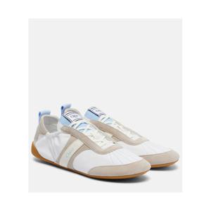 끌로에 Chloe Kick 스웨이드 트리밍 스니커즈 P01133658