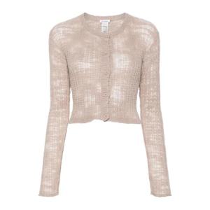 아크네 골지 세미 시스루 가디건 A60515