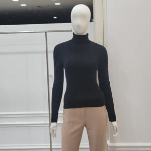 [미니멈]캐시미어 폴라 니트(MYDAKU0050 BK)_IC