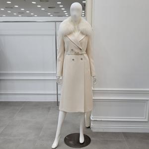 [미니멈]캐시미어 퍼 더블버튼 코트(MYDAWL1010 IV1)_IC