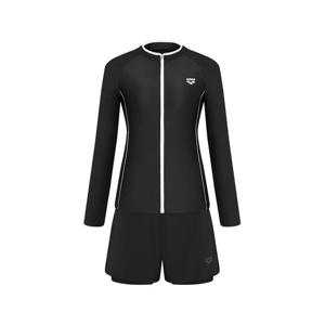 아레나  웨이비 레귤러핏 집업 래쉬가드 3PCS 세트 (A6BL1PS01BLK)