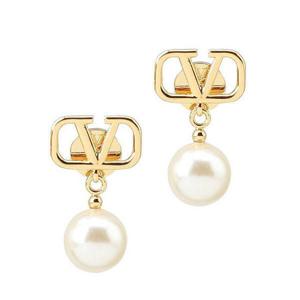 아트박스/발렌티노 발렌티노 귀걸이 V 로고 펄 7W0J0E36 UXM 0O3