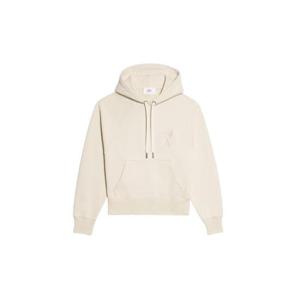 AMI아미 톤온톤 하트 로고 후드 오프 화이트 USW202-747-150